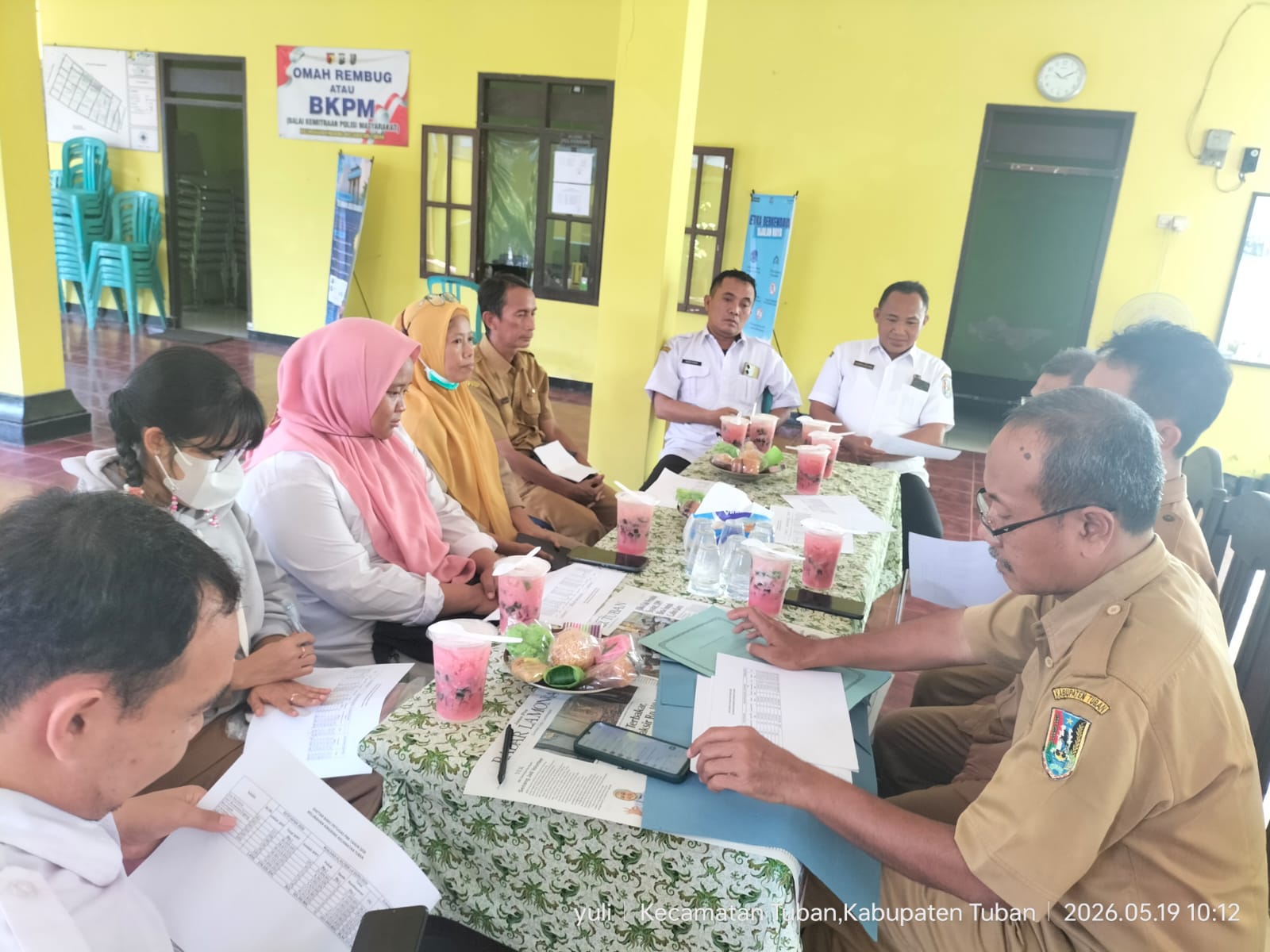 PEMERIKSAAN PENARIKAN SPPT PAJAK DAN BANGUNAN TAHUN 2026 DARI KECAMATAN TUBAN